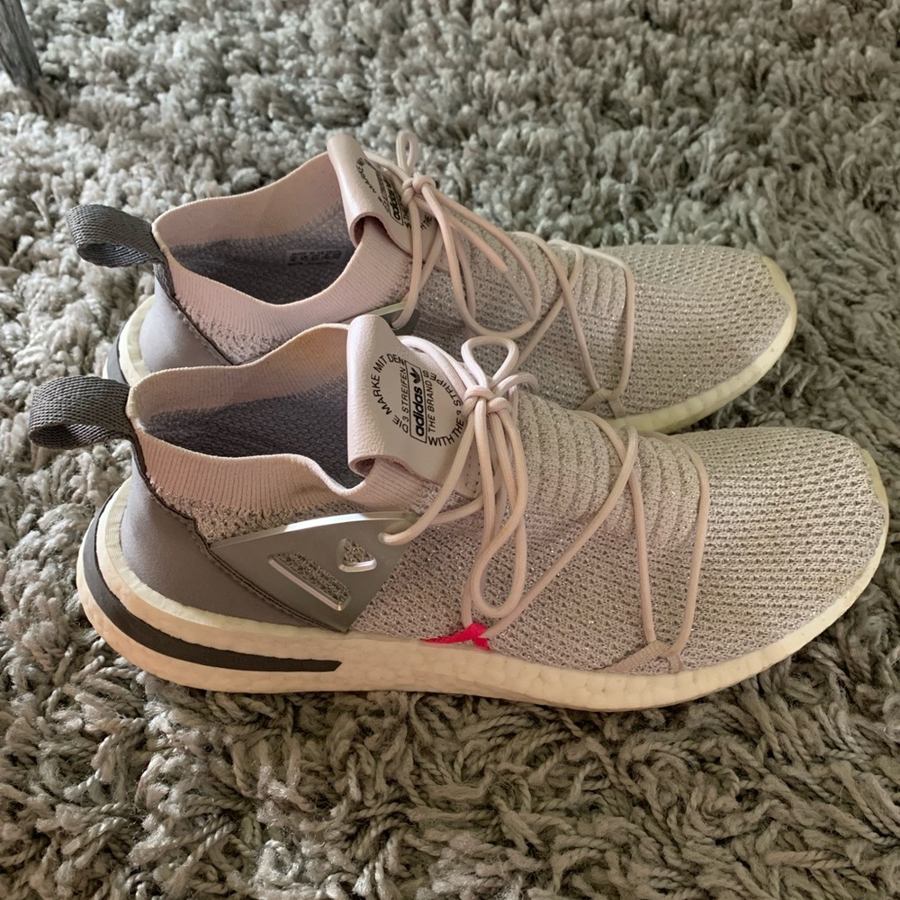Adidas Sneakers Light Pink Sparkle